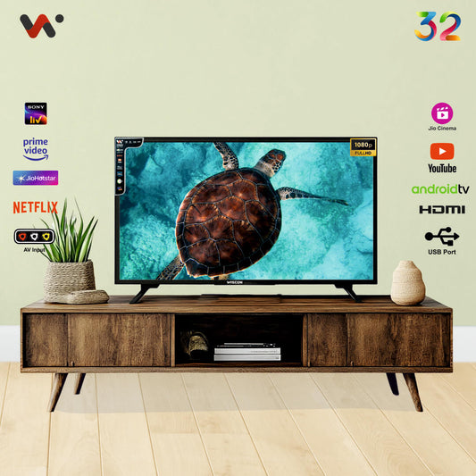 Wiscon WIL32HV1C7 32 inch Smart 512MB/4GB LED TV