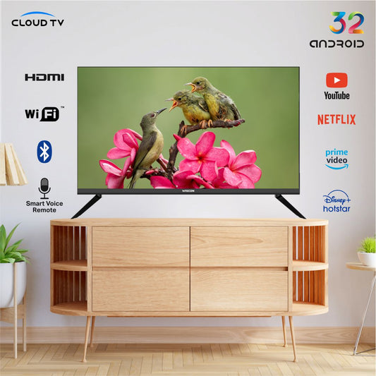 Wiscon WIL32HV 32 inch Smart 1GB/8GB LED TV with Voice Remote