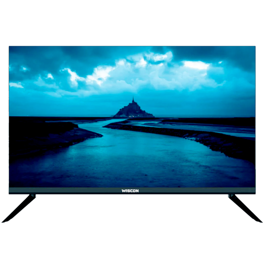 Wiscon 125.7 cm (50) Smart Frameless UHD 4K LED TV with Voice Remote (Web OS)