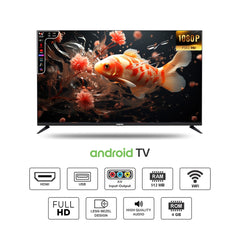 Wiscon WIL43FV3T8 43 inch Smart 512MB/4GB LED TV