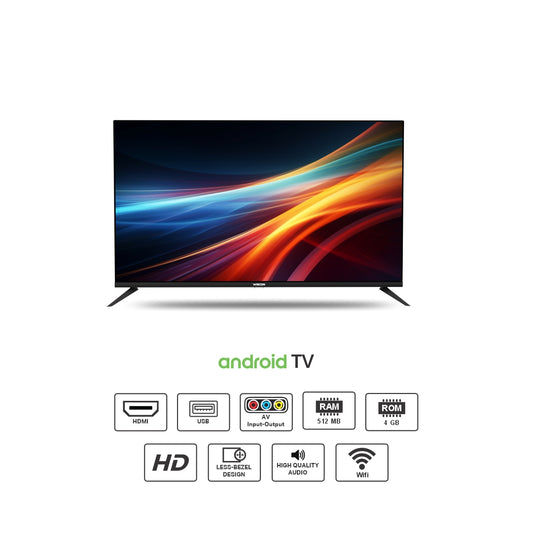 Wiscon WIL24HV1C7 24 inch Smart 512MB/4GB LED TV