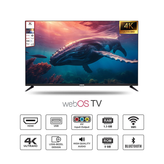 Wiscon WIL43FV2V8 43 inch WEBOS 4K LED TV