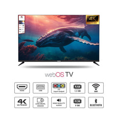 Wiscon 43 inch WebOS 4K Smart LED TV (WIL43FV2V8)