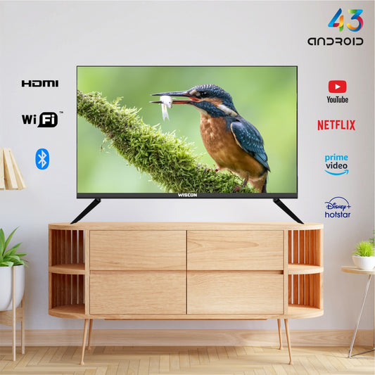 Wiscon WIL43FV3T8 43 inch Smart 512MB/4GB LED TV