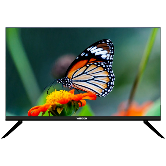 Wiscon 139 cm (55) Smart Frameless UHD 4K LED TV with Voice Remote
